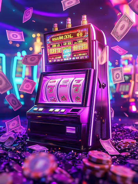 Tampilan simulasi pertandingan virtual sports dengan grafik modern